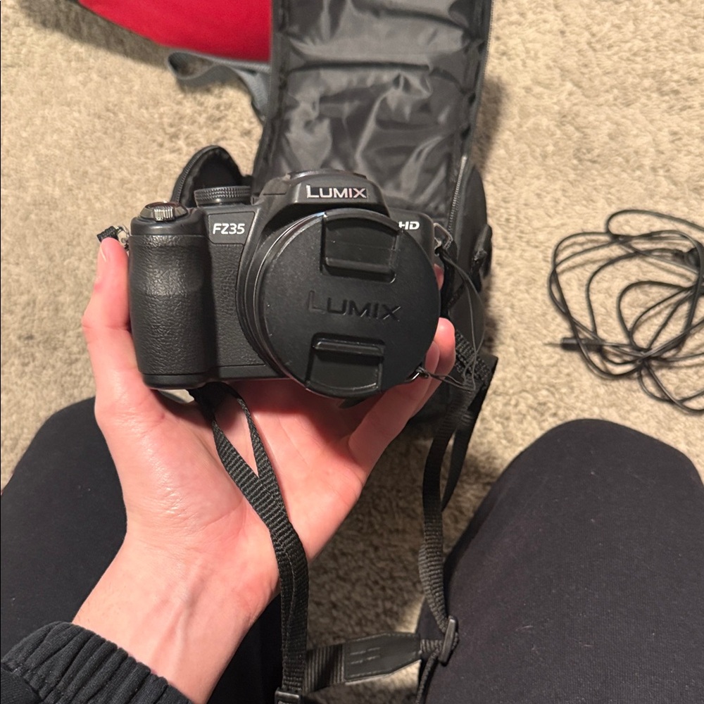 Panasonic Lumix FZ35 Black Camera